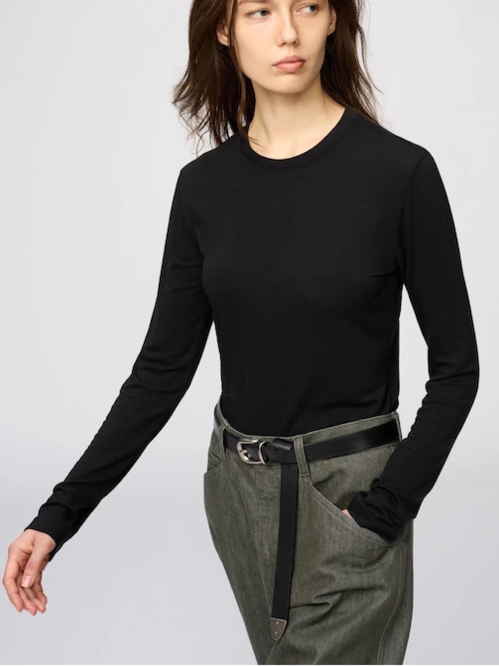 Uniqlo Cashmere-Blend HeatTech Long Sleeve